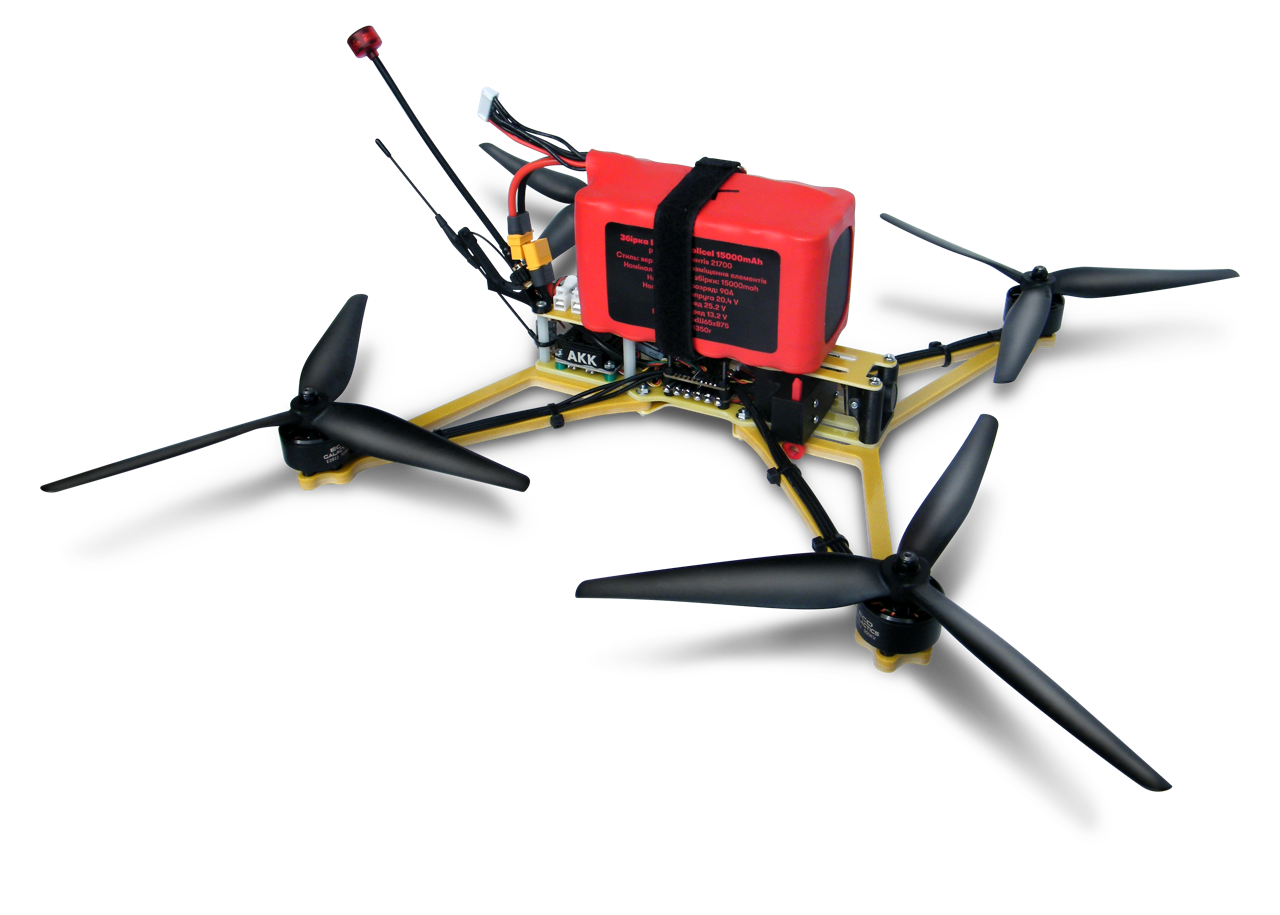 Безпілотний літальний апарат мультироторного типу (FPV) JBS Mosquito 7